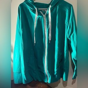 Mta sports turquoise hoodie